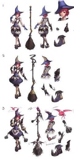 Atlantica Online - Atlantica Sketches and Artwork