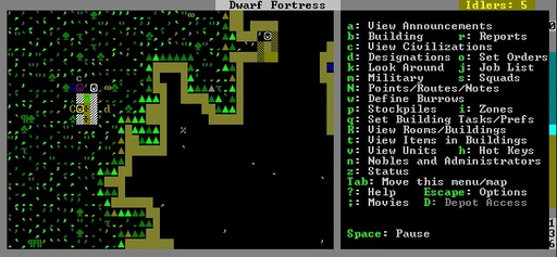 Slaves to Armok II: Dwarf Fortress - Dwarf Fortress. Начало.